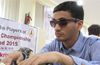 Asian Chess title for  visually challenged, pre final round, Kishan in sole lead